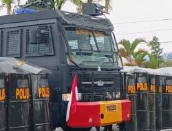 Persiapan Pengamanan Pemilu, Polisi di Bener Meriah Gelar Latihan Pengamanan Kota