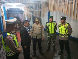 Kapolres Aceh Tengah Cek Pengamanan Malam Natal di Dua Gereja