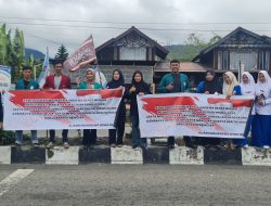 Aliansi Mahasiswa Gelar Aksi dan Himbauan Damai Terkait Pemilu 2024 di Bener Meriah