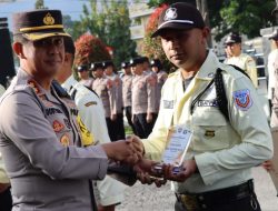 Kapolres Aceh Tengah Berikan Penghargaan Kepada Satpam Terbaik 2023