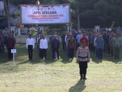 Kepolisian Aceh Tengah Gelar Apel Bersama Kesiapan Pengamanan TPS
