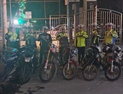 Puluhan Kendaraan Pengguna Knalpot Brong Di Amankan Satlantas Polres Aceh Tengah
