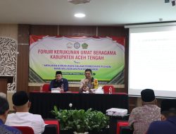 Di Forum Kerukunan Umat Beragama, Kapolres Aceh Tengah Pesan Mari Jaga Persatuan, Toleransi Dan Kerukunan