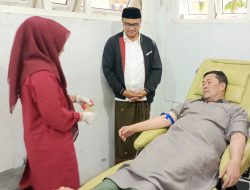 Bupati Terpilih Aceh Tengah, Haili Yoga Laksanakan Donor Darah
