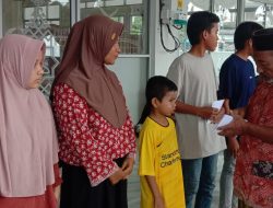 Menjelang Idul Fitri 1446 H, Forkompas Aceh Utara Santuni 121 Yatim-Piatu