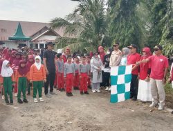 Peringati HUT RI Ke 80, Muspika dan Forum Geuchik Simpang Keuramat Laksanakan Jalan Santai