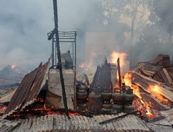 Rumah Warga di Wih Nongkal Aceh Tengah Hangus Terbakar, Pemilik Sedang Dirawat di RSU Datu Beru