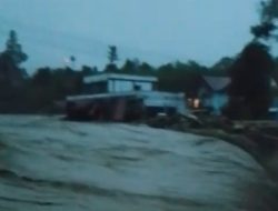 Hujan Deras di Bener Meriah, Dua Jembatan Terdampak, Satu Pabrik Kopi terendam, Masyarakat Mengungsi ke Masjid