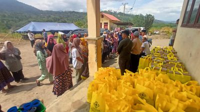 Minang Saiyo Takengon Bagikan 750 Kompor Gas untuk Korban Bencana di Aceh Tengah