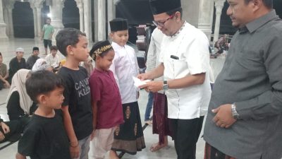 Badan Kemakmuran Mesjid Al-Hikmah Gelar Buka Puasa Bersama dan Santunan Anak Yatim dalam peringati Nuzulul Qur’an