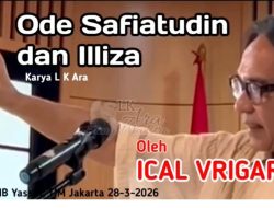 Ical Buka Pembacaan Puisi pada Peluncuran Buku Karya L K Ara di PDS HB Jassin