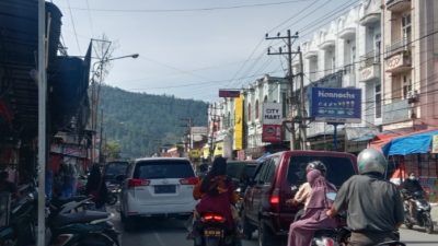 Pedestrian Jalan Lintang Takengon Kian Semrawut, Hak Pejalan Kaki Tergerus Pembiaran