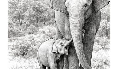 Pesan Gajah kepada Anaknya