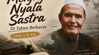 Menjaga Nyala Sastra, 55 Tahun Berkarya