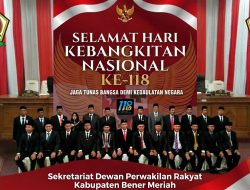 Ucapan Selamat Hari Kebangkitan Nasional ke-118 dari DPRK Bener Meriah