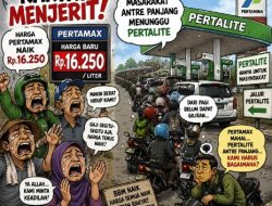 Harga Pertamax Melejit Rp16.250 per Liter, Masyarakat Menjerit Antrean Panjang Mengintai Partalite