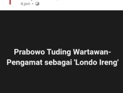 YLBHI Kecam Pernyataan Presiden soal “Londo Ireng”, Sebut Mengancam Kebebasan Pers dan Demokrasi