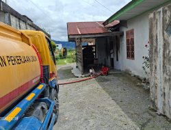 Suplai Air Macet, PDAM Tirta Bengi Bener Meriah Kerahkan Mobil Tangki ke Reje Guru
